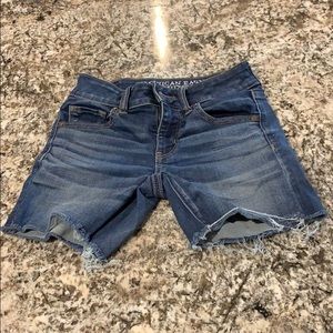 American eagle super stretch shorts